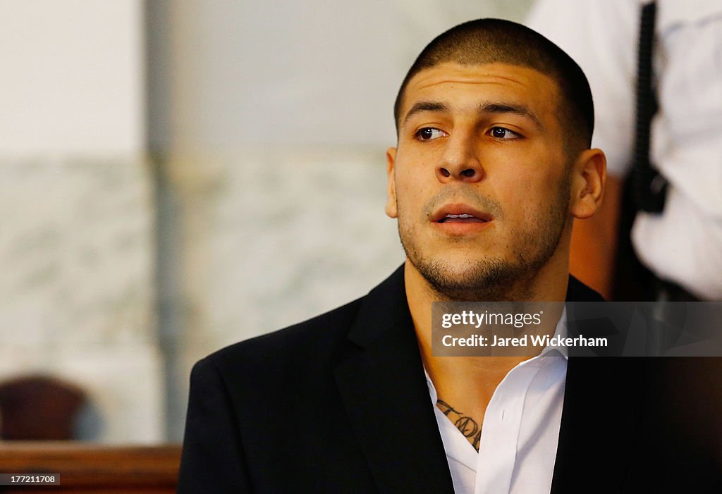 Aaron Hernandez Court Appearance