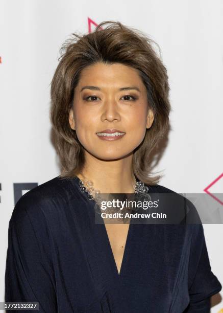 Grace Park attends the opening night gala of the 27th Vancouver Asian Film Festival at International Village Mall on November 02, 2023 in Vancouver,...