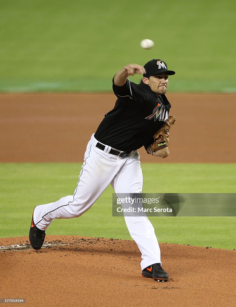 San Francisco Giants v Miami Marlins