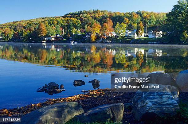 lake elmore, morristown - new jersey stock pictures, royalty-free photos & images