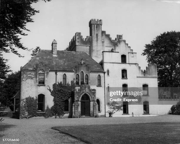 Barretstown Castle, purchasedby business woman Elizabeth Arden, Ballymore Eustace, County Kildare, Ireland, circa 1962.