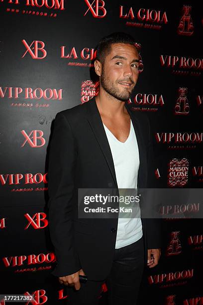 Mehdi Boureghda attends the ASAP Rocky Party at the VIP Room on August 21, 2013 in Saint Tropez, France.