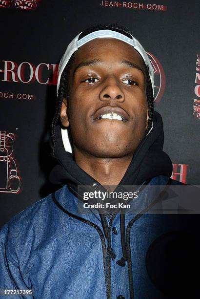 Rocky attends the ASAP Rocky Party at the VIP Room on August 21, 2013 in Saint Tropez, France.