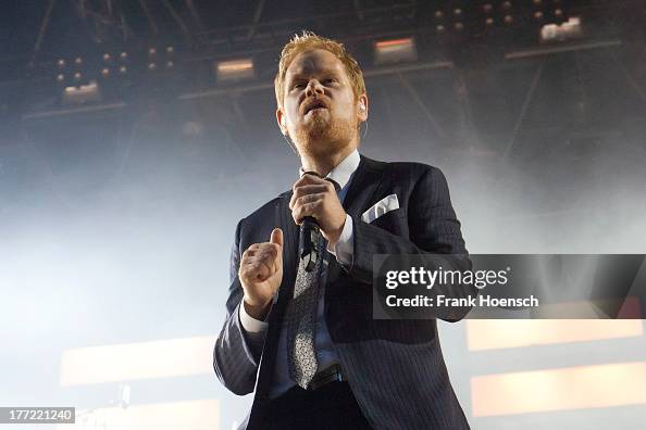 Seeed Singer Singer Peter Fox of Seeed performs live during a concert at the... News ...