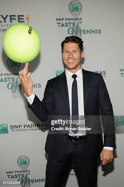 Personality Jason Dundas attends the 14th Annual BNP Paribas Taste Of Tennis at W New York Hotel on August 22, 2013 in New York City.
