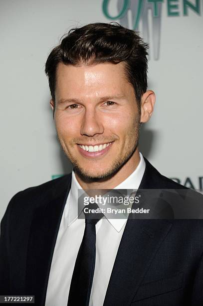 Personality Jason Dundas attends the 14th Annual BNP Paribas Taste Of Tennis at W New York Hotel on August 22, 2013 in New York City.