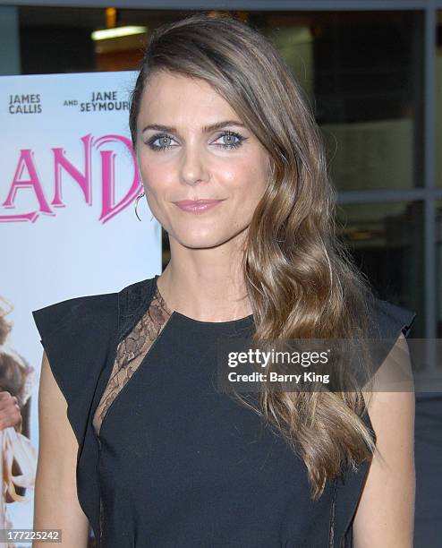 Actress Keri Russell attends the premiere of 'Austenland' on August 8, 2013 at ArcLight Hollywood in Hollywood, California.