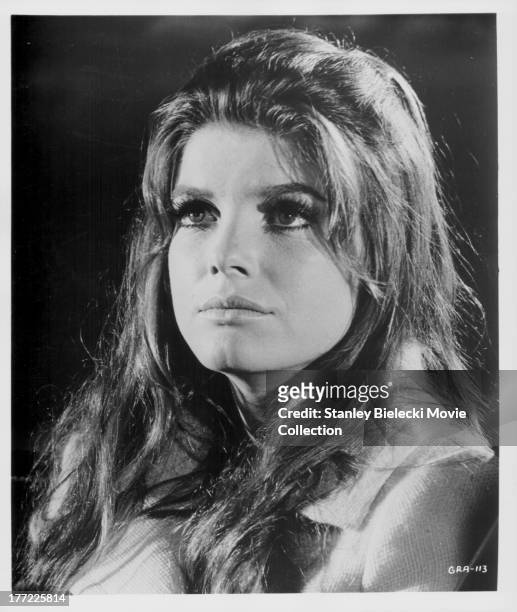 Actress Katharine Ross in a scene from the movie 'Butch Cassidy and the Sundance Kid', 1969.