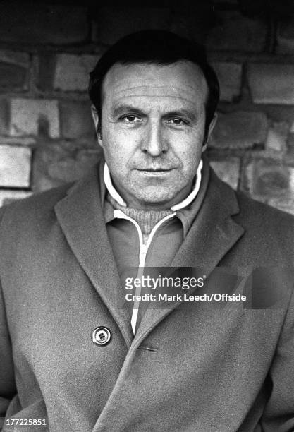 February 1978 - Ipswich Town V Leeds United - Leeds manager Jimmy Armfield.