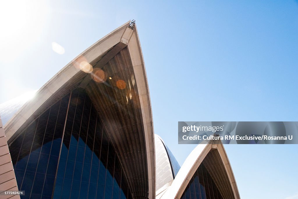 Detail of Sydney Opera House, Sydney, Australia