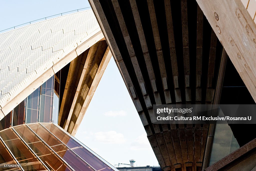 Detail of Sydney Opera House, Sydney, Australia