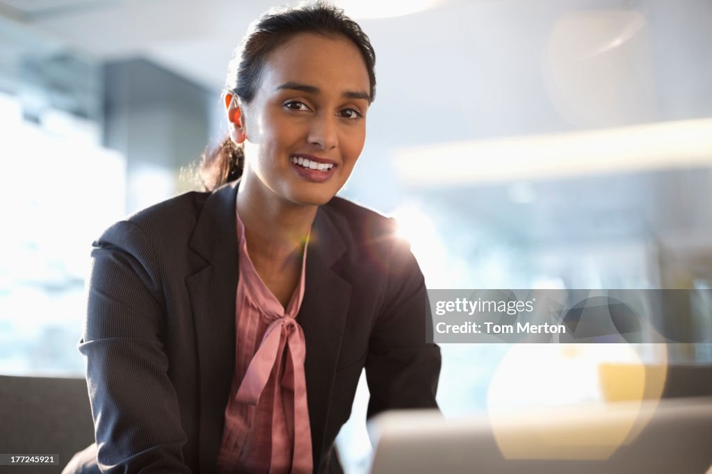 Retrato de confianza empresaria