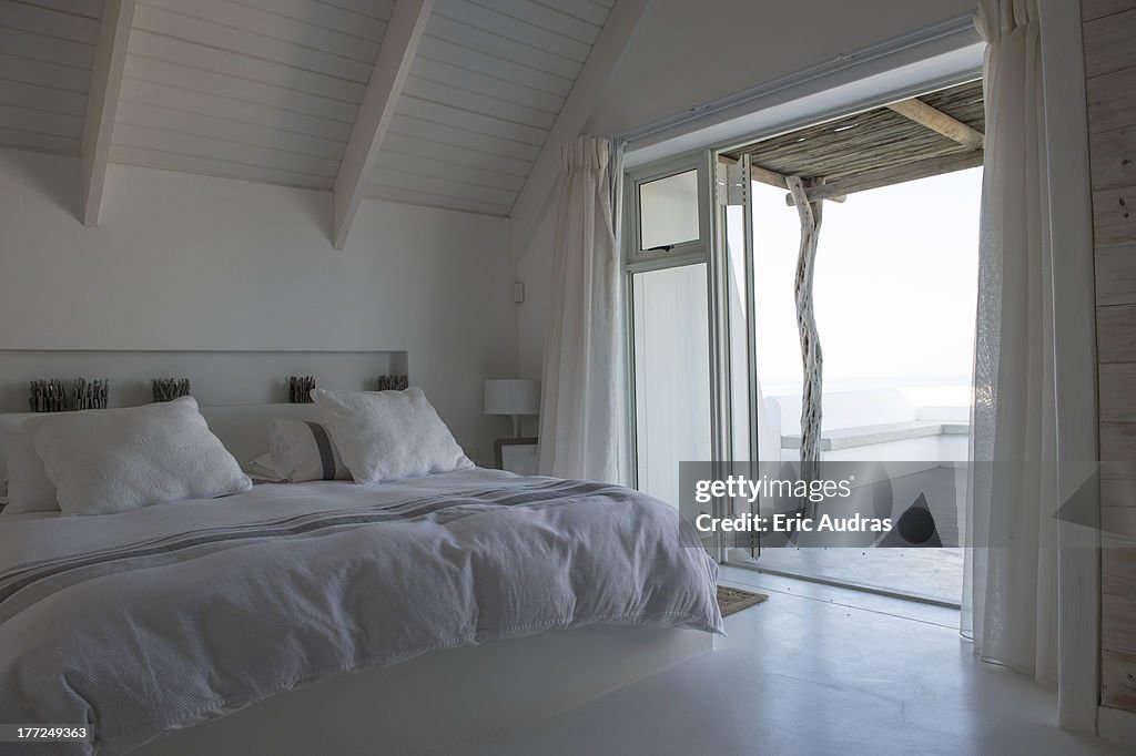 Interiors of a bedroom