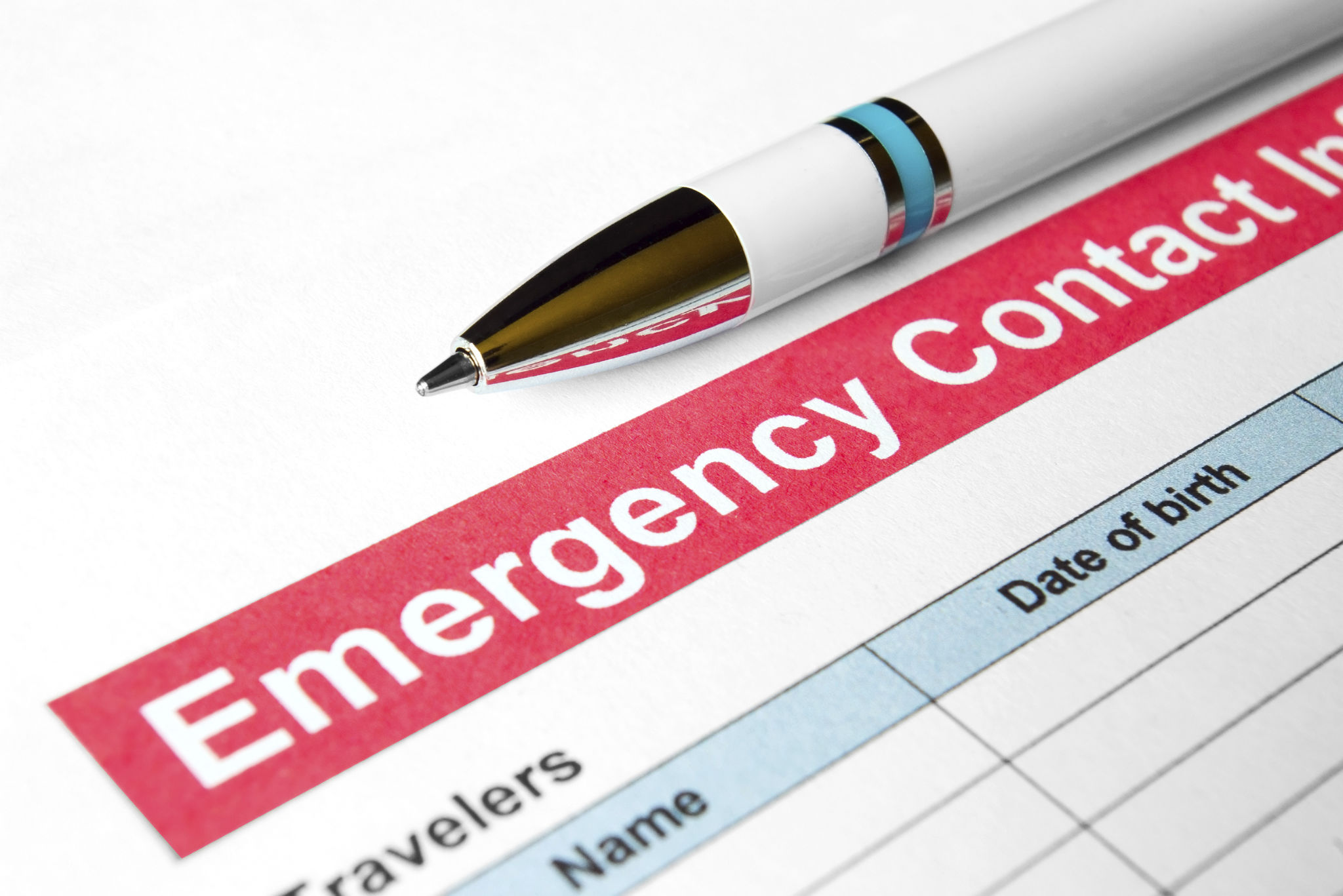 emergency contacts list