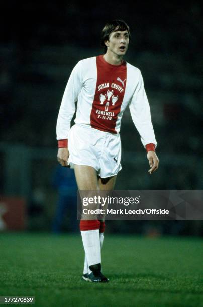 Johan Cruyff Testimonial Football Match - Ajax v Bayern Munich, Johan Cruyff.