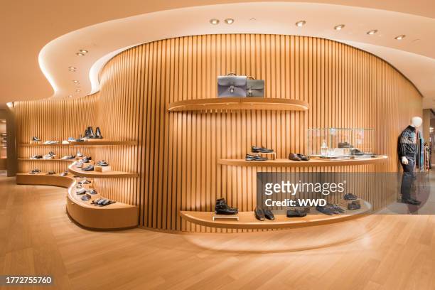 Inside Hermès renovated San Francisco store.
