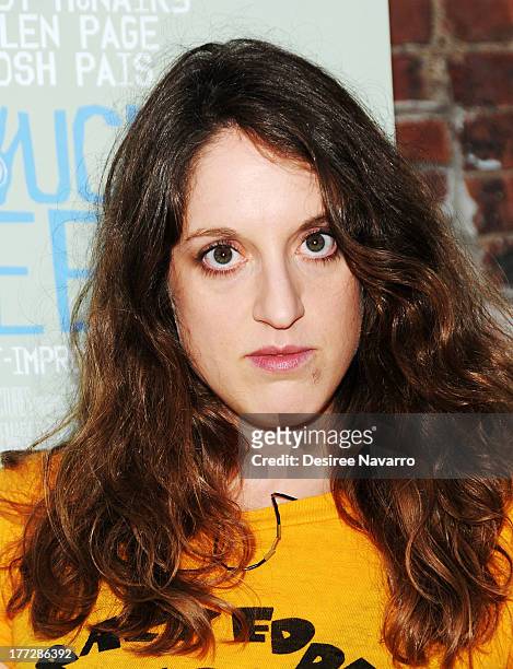 Producer Alicia Van Couvering attends the "Touchy Feely" screening at the Wythe Hotel on August 22, 2013 in the Brooklyn borough of New York City.