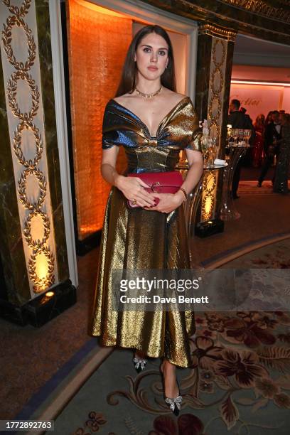 Lady Sabrina Percy attends the 33rd annual Cartier Racing Awards at The Dorchester on November 9, 2023 in London, England.