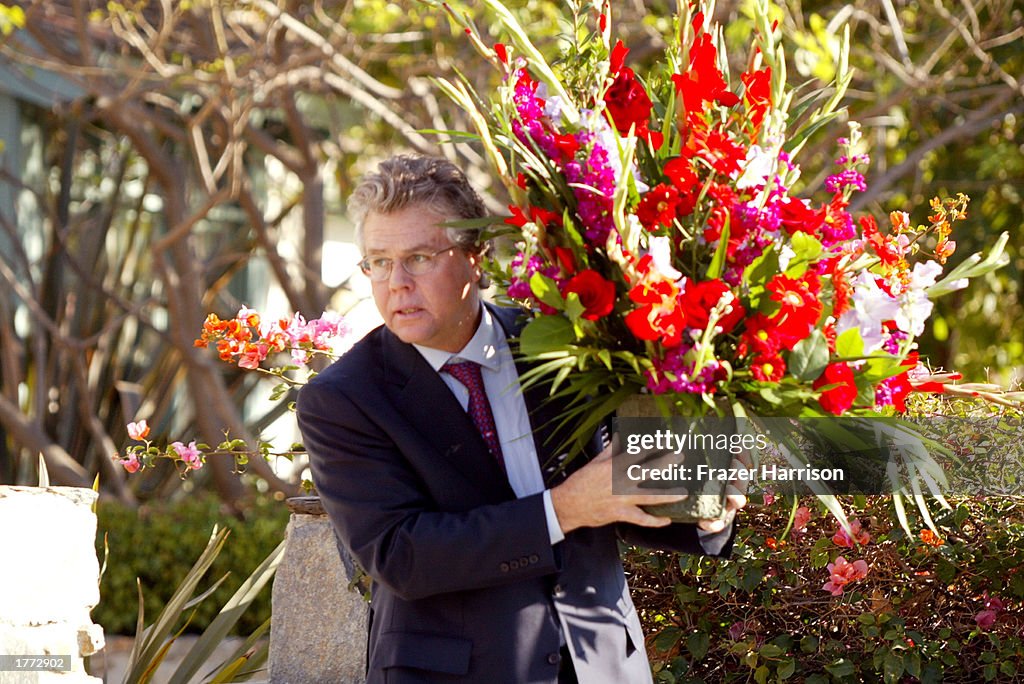 Funeral For Angela Lansbury's Husband, Peter Shaw