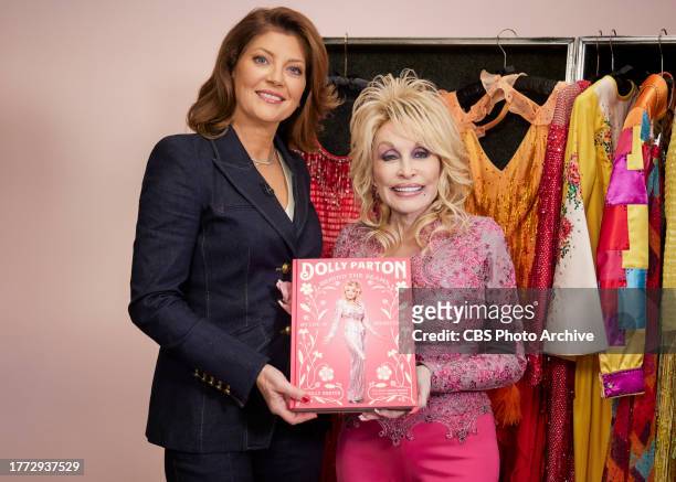 Norah O'Donnell interviews Dolly Parton in Nashville, Tennessee.