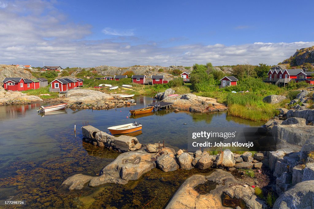 Fishing cove in Gothenburg archipelago