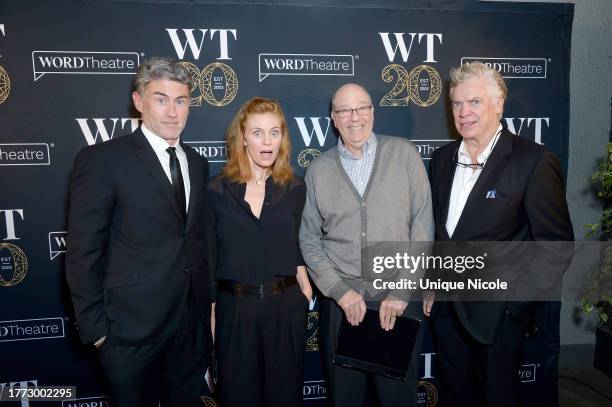 Guest, Cassidy Freedman, Stephen Tobolowsky, and Christopher McDonald attend the WORDTheatre Gala Fundraiser at Santa Monica Bay Woman’s Club on...