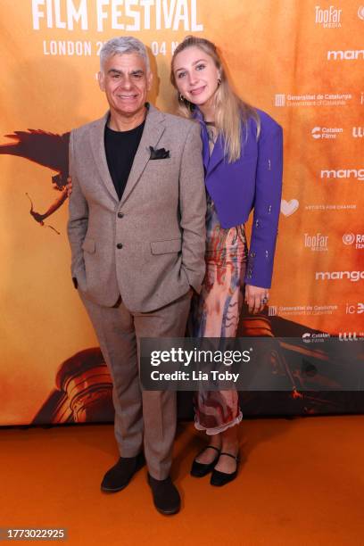 Mark Lockyer and Ella Lily Hyland at the London Premiere of Silent Roar, held as part of The 31st Raindance Film Festival at The Curzon Soho on...