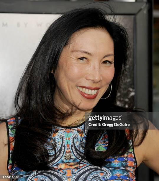 Actress Jodi Long arrives at the Los Angeles premiere of "The Grandmaster" at ArcLight Cinemas on August 22, 2013 in Hollywood, California.