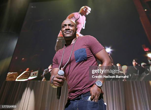 Mystikal performs onstage at the 2013 BMI R&B/Hip-Hop Awards at Hammerstein Ballroom on August 22, 2013 in New York City.