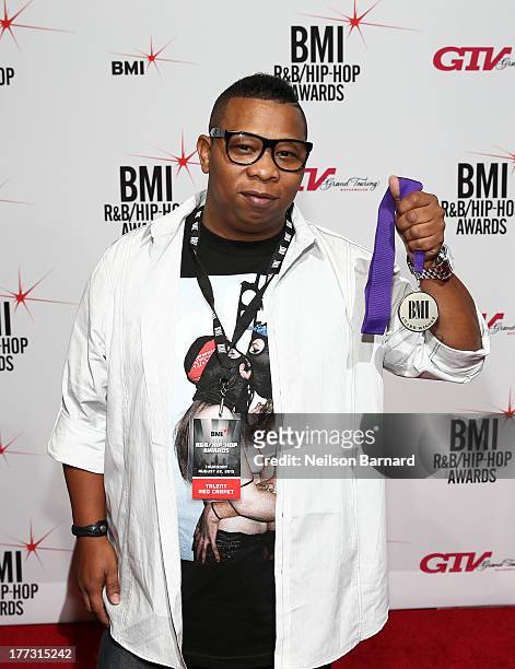 Mannie Fresh attends the 2013 BMI R&B/Hip-Hop Awards at Hammerstein Ballroom on August 22, 2013 in New York City.