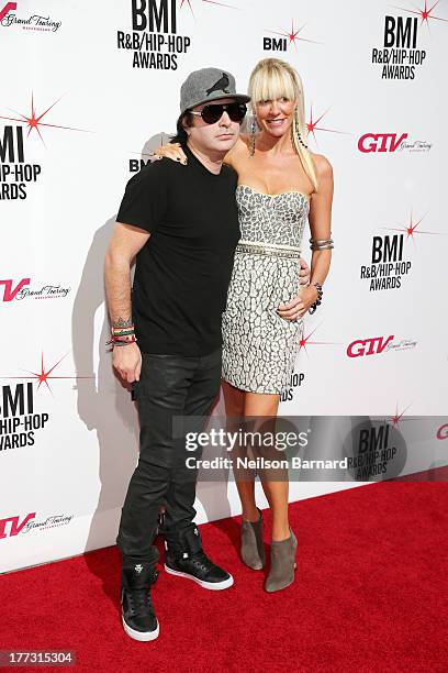 Kevin Rudolf and Shonna Drew attends 2013 BMI R&B/Hip-Hop Awards at Hammerstein Ballroom on August 22, 2013 in New York City.