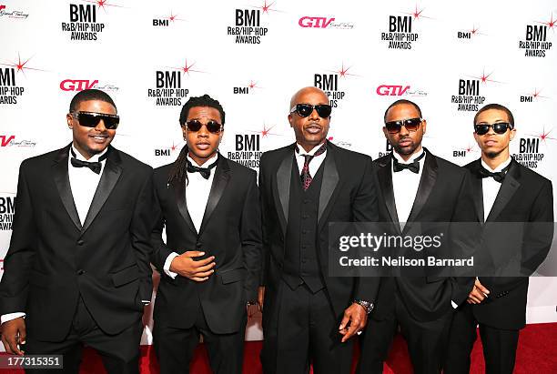 Hammer attend 2013 BMI R&B/Hip-Hop Awards at Hammerstein Ballroom on August 22, 2013 in New York City.