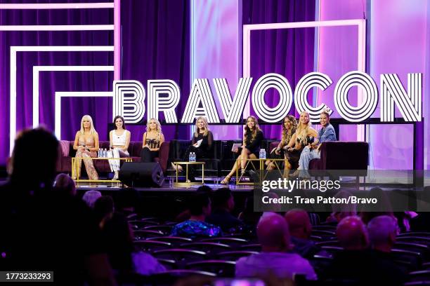 Housewife2Housewife: Comeback Queens" Panel from Caesars Forum in Las Vegas, NV on Friday, November 3, 2023 -- Pictured: Taylor Armstrong, Heather...