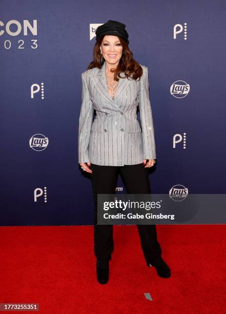 Lisa Vanderpump of "Vanderpump Rules" television series attends BravoCon 2023 at Caesars Forum on November 03, 2023 in Las Vegas, Nevada.