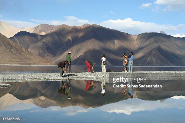 Pangong Tso is a land-locked salt water lake near the Indo-Tibet border. 40% of the lake is in India and 60% in China. The best time to visit here is...