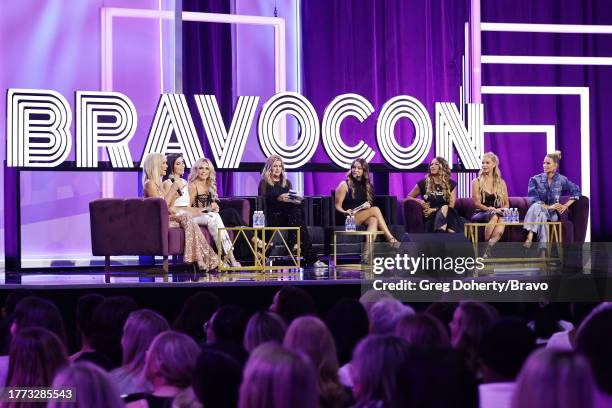 Housewife2Housewife: Comeback Queens" Panel from Caesars Forum in Las Vegas, NV on Friday, November 3, 2023 -- Pictured: Taylor Armstrong, Heather...