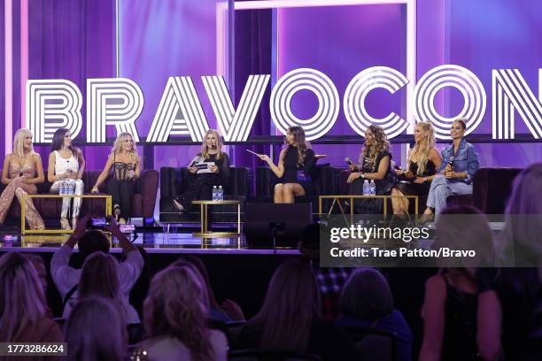 Housewife2Housewife: Comeback Queens" Panel from Caesars Forum in Las Vegas, NV on Friday, November 3, 2023 -- Pictured: Taylor Armstrong, Heather...