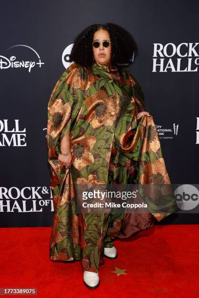 Brittany Howard attends the 38th Annual Rock & Roll Hall Of Fame Induction Ceremony at Barclays Center on November 03, 2023 in New York City.