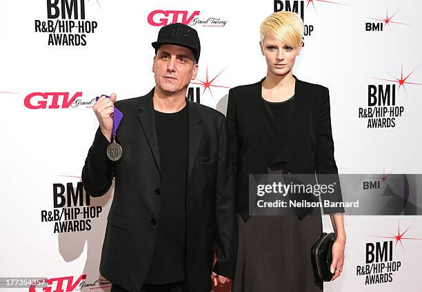 Mike Dean, Louise Donegan attend 2013 BMI R&B/Hip-Hop Awards at Hammerstein Ballroom on August 22, 2013 in New York City.