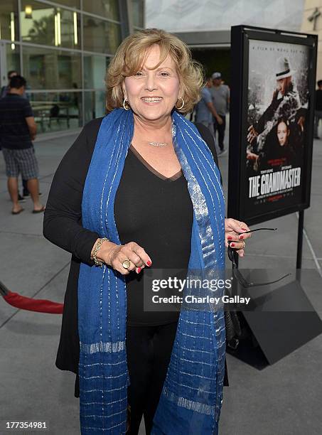 Actress Brenda Vaccaro arrives at a screening of The Weinstein Company And Annapurna Pictures' 'The Grandmaster' at the Arclight Theatre on August...