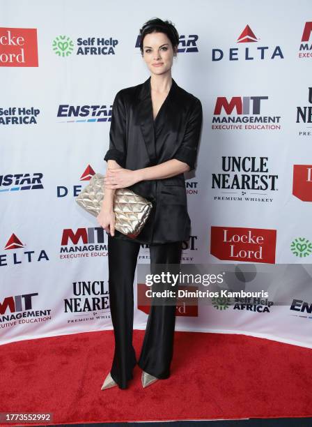 Jaimie Alexander attends 13th Annual Self Help Africa Changemakers Ball at Pier Sixty at Chelsea Piers on November 03, 2023 in New York City.