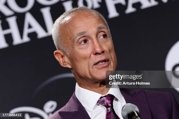 Andrew Ridgeley attends the 38th Annual Rock & Roll Hall Of Fame Induction Ceremony at Barclays Center on November 03, 2023 in New York City.