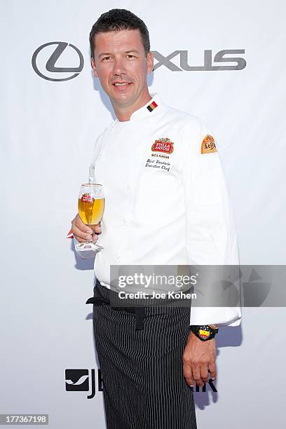Chef Bart Vandaele attends the 2013 Los Angeles Food & Wine Festival "Festa Italiana With Giada De Laurentiis" Opening Night Gala on August 22, 2013...