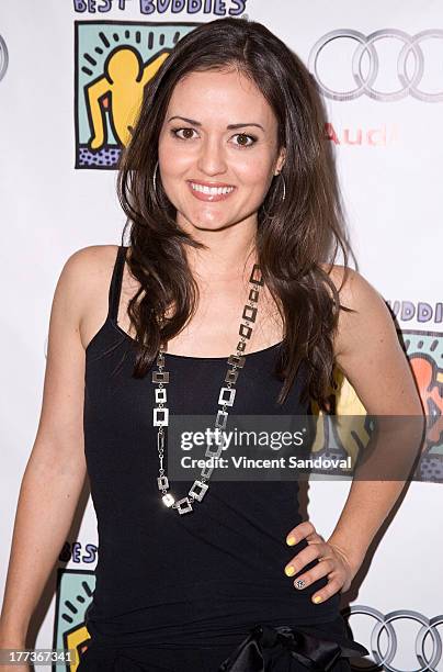 Actress Danica McKellar attends the Best Buddies poker event at Audi Beverly Hills on August 22, 2013 in Beverly Hills, California.