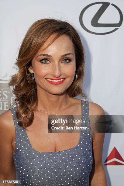 Celebrity chef Giada De Laurentiis attends the Festa Italiana with Giada de Laurentiis opening night celebration of the third annual Los Angeles Food...