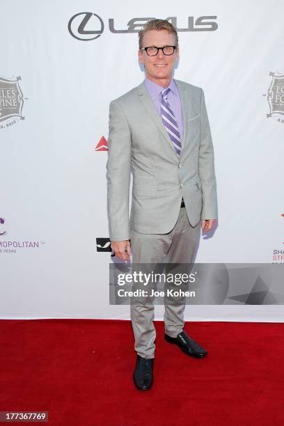 Personality Chris Cornyn attends the 2013 Los Angeles Food & Wine Festival "Festa Italiana With Giada De Laurentiis" Opening Night Gala on August 22,...