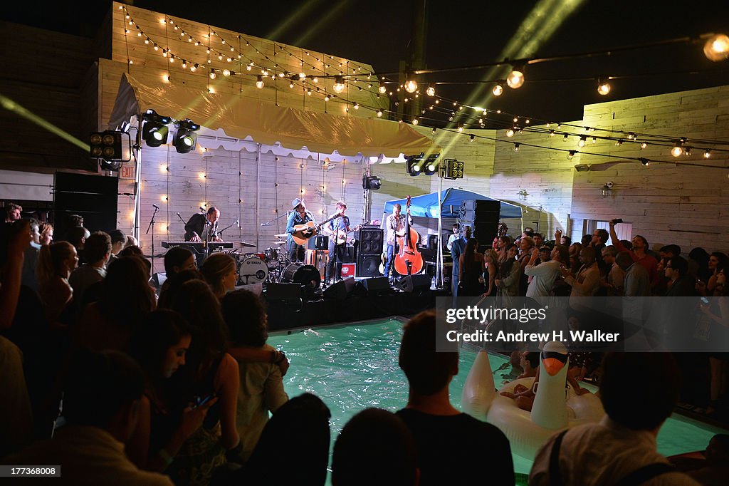 Soho House New York's 10th Birthday Celebration With A Live Performance By Mumford And Sons On The Roof Top