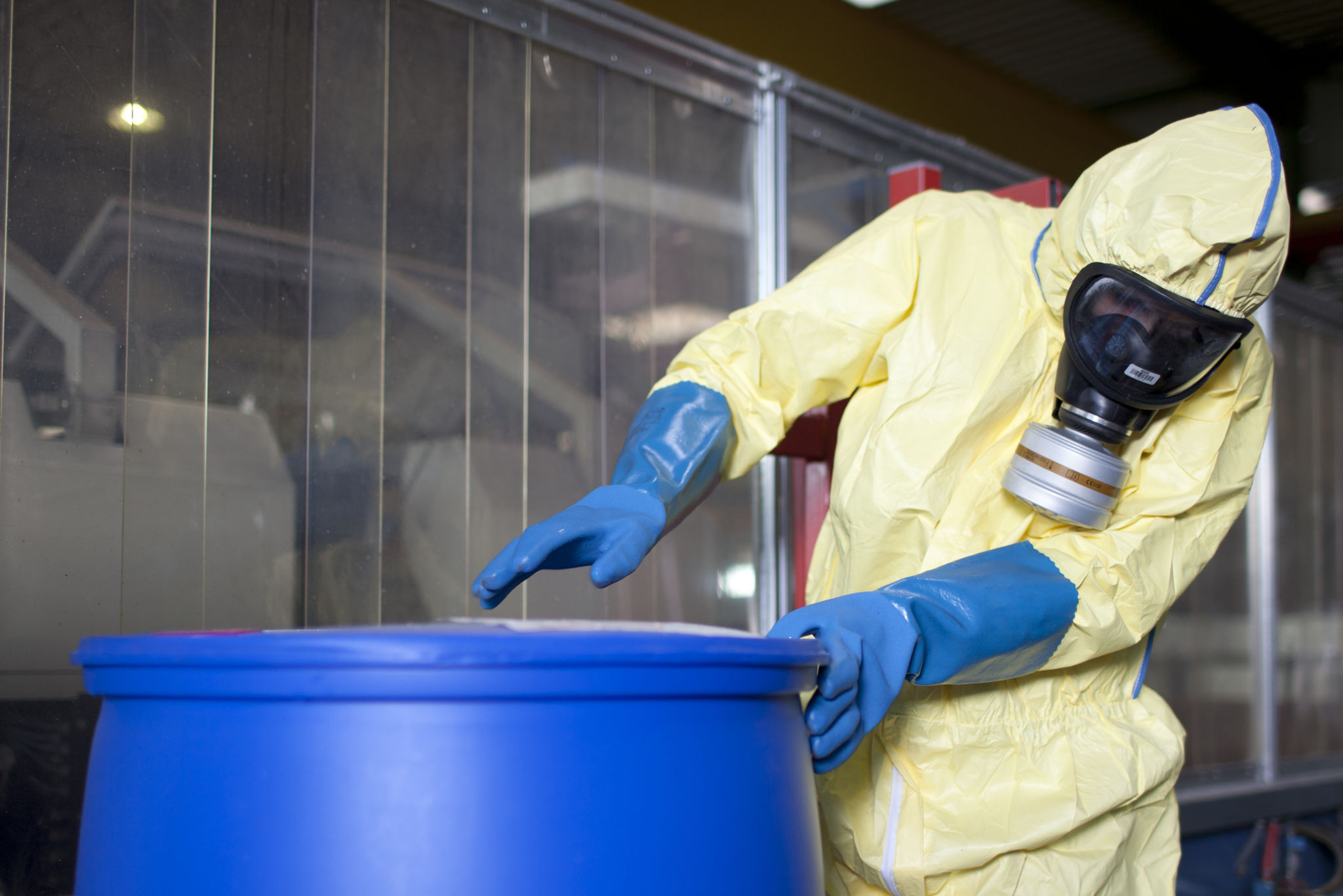 disposing waste