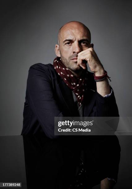 Fashion designer Antonio Marras is photographed on June 8, 2010 in Milan, Italy.
