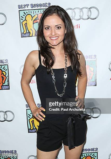 Actress Danica McKellar attends the Best Buddies celebrity poker charity event at Audi Beverly Hills on August 22, 2013 in Beverly Hills, California.